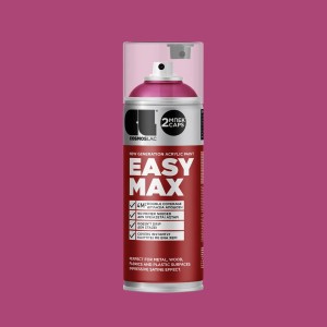 COSMOS LAC EASYMAX Sprühlack Matt mit Extrem Hoher Deckkraft Spraydosen Sprühfarbe DIY Lack RAL 4010 Telemagenta
