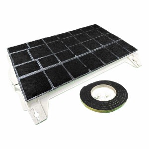 AIR2GO Aktivkohlefilter für Dunstabzugshauben, Ersatz für Siemens 460736/LZ11000.