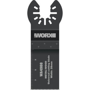 Worx Endcut WA4988 Sägeblatt, 28mm Universal-Zubehör für Multifunktionswerkzeuge.