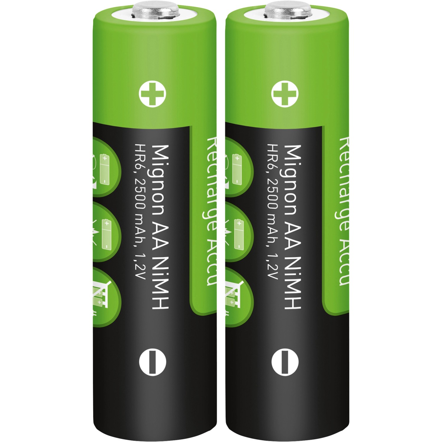NiMH-Akku AA 2er-Set