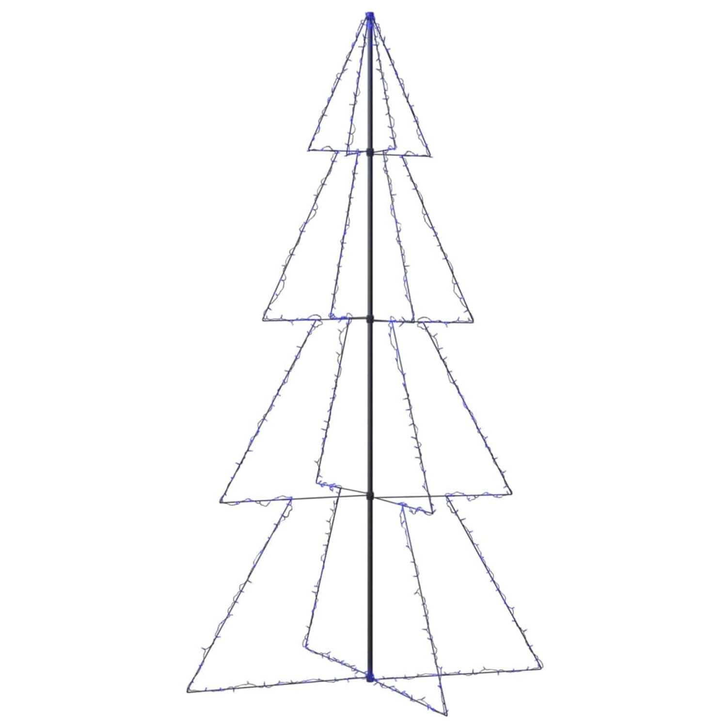 Thumbnail - vidaXL Weihnachtsbaum Kegelform 360 LEDs Indoor und Outdoor 143x250 cm Modell 3