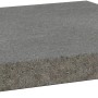Terrassenplatte Almelo, anthrazit, 50x50x5 cm. Betonplatte für Terrasse und Gehwege.