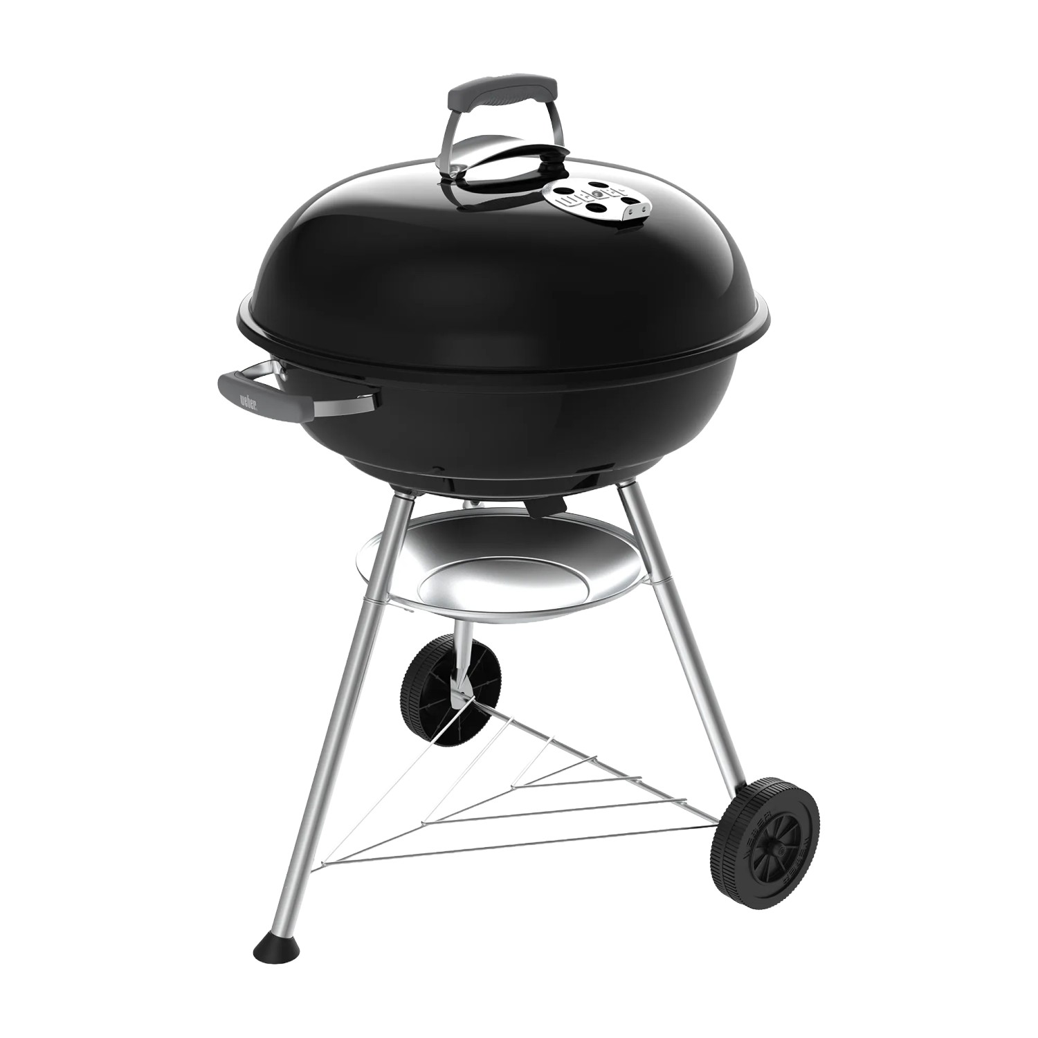 Weber Holzkohlegrill Compact Kettle 57 cm Schwarz