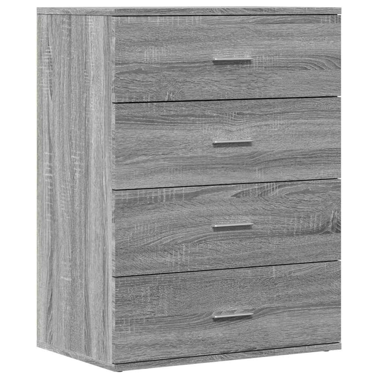 vidaXL Sideboard Grau Sonoma 60x39x80 cm Holzwerkstoff 840532 günstig online kaufen