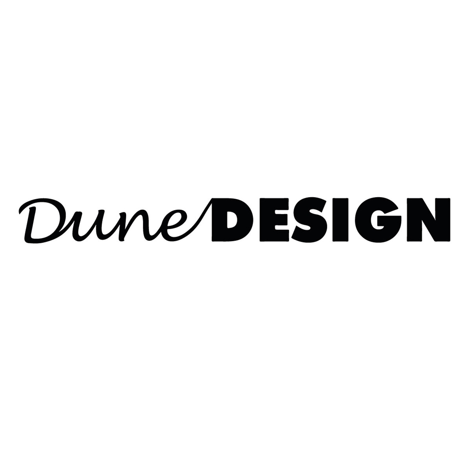 DuneDesign Logo für XXL Aufbewahrungskorb aus Baumwolle