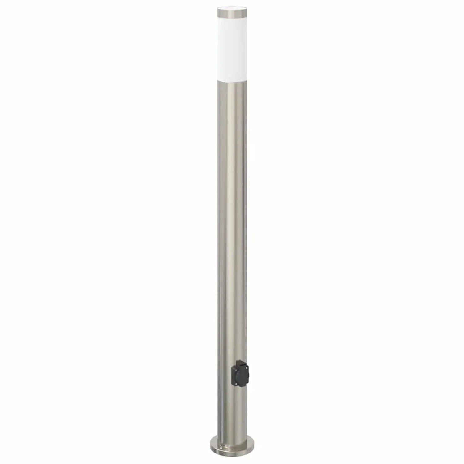 vidaXL Pollerleuchte mit Auslass 110 cm Edelstahl IP44 4006015