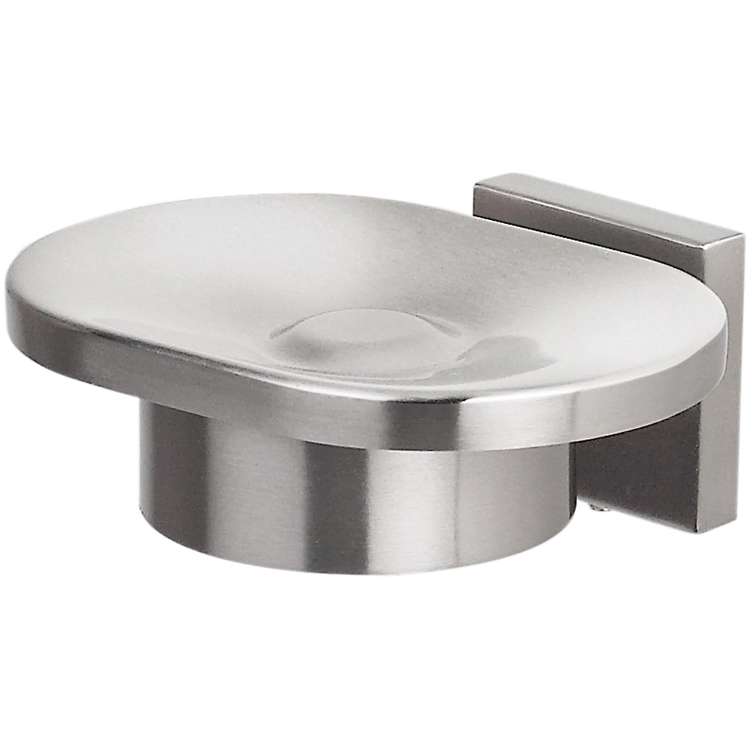 Spirella Seifenschale Nyo-Steel Brushed mit Wandhalterung günstig online kaufen