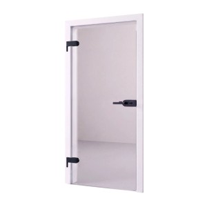 Doorlegro Glasdrehtür Klar 959 mm x 1972 mm DIN Links