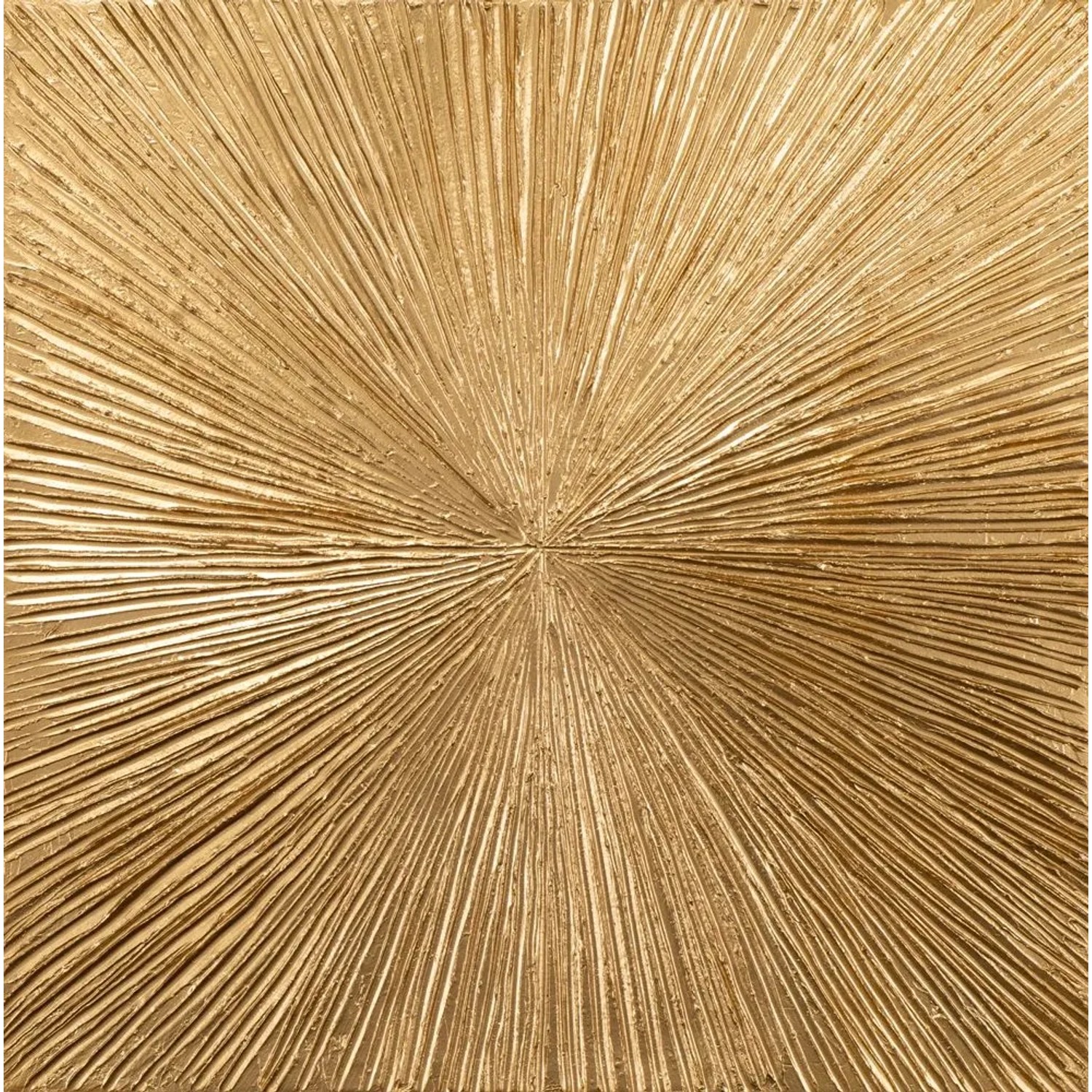 Art Universe Leinwandbild Goldene Eleganz 100 x 100 cm
