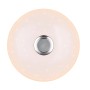 Weiße LED Deckenleuchte Musica mit Bluetooth Lautsprecher, 58x58cm. Moderne Deckenlampe.