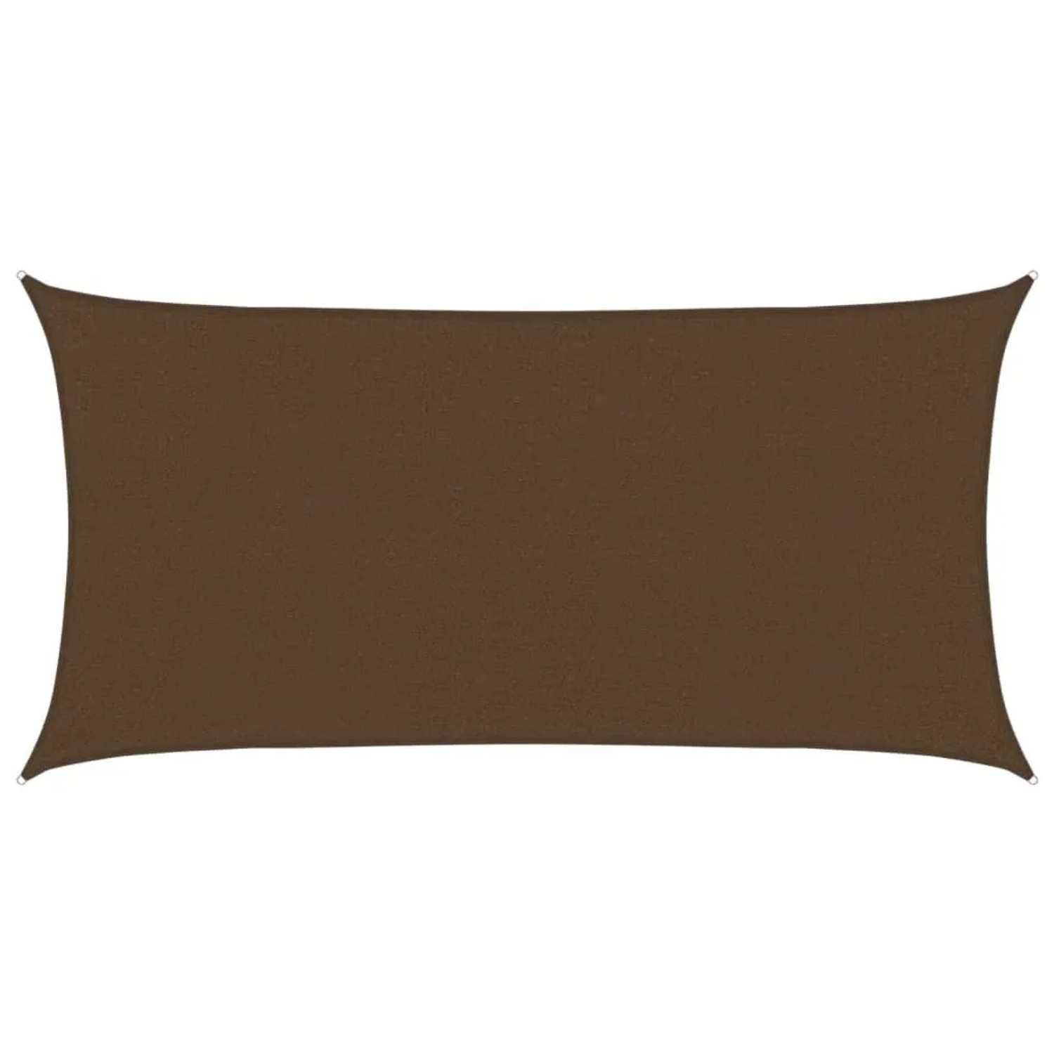 Furnicato Sonnensegel 160 G M² Braun 2x4 M Hdpe