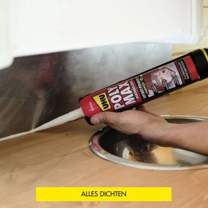 UHU Poly Max Montagekleber Sofort Power Weiß 425 g