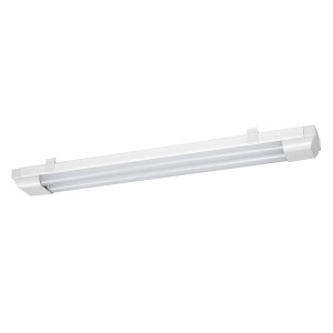 Weiße Osram LED-Lichtleiste Power Batten, 25 W, 60 cm, für Decken- oder Wandmontage.