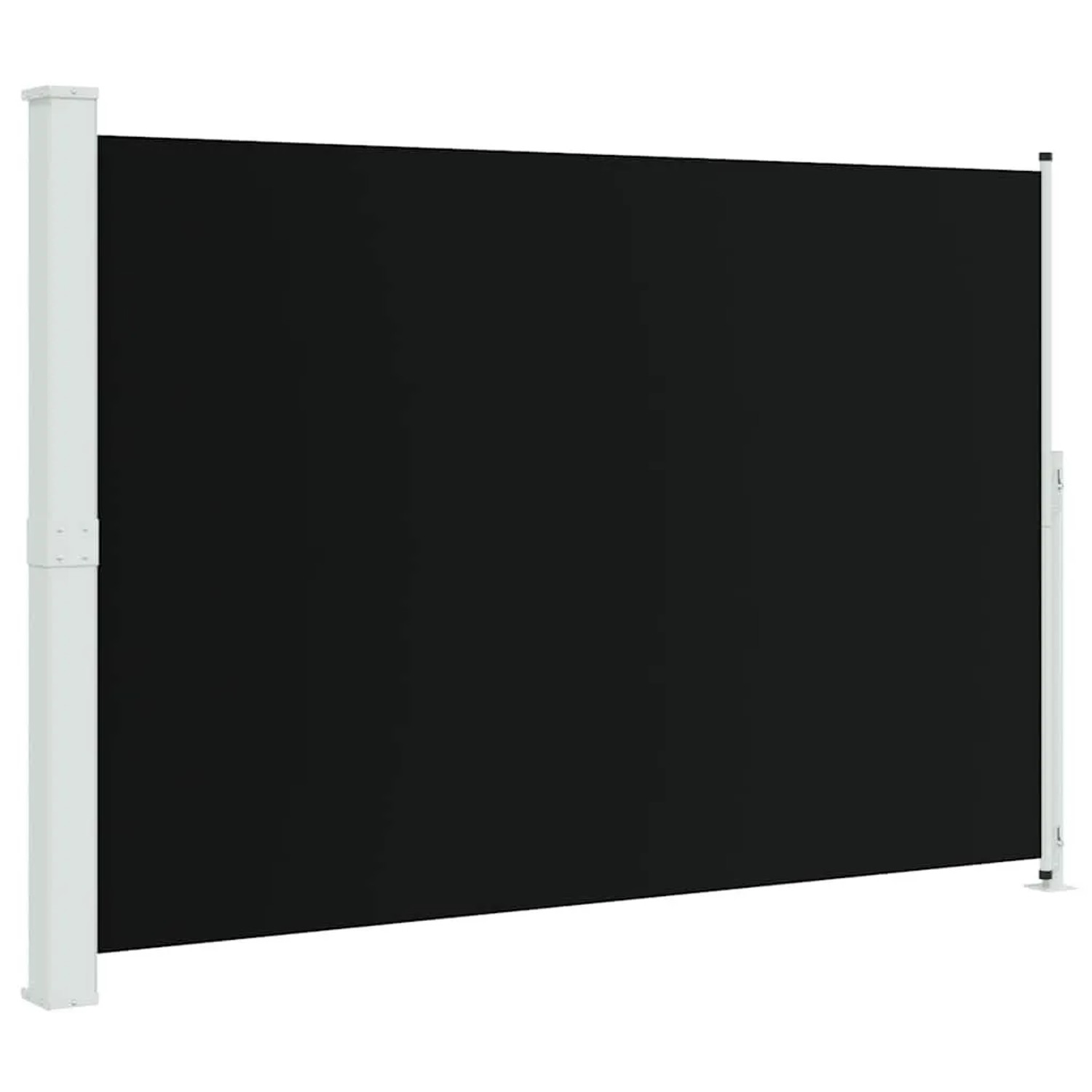 vidaXL Seitenmarkise Ausziehbar 200x300 cm Schwarz 313411