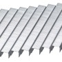 LUX Flachdrahtklammern, 12,4x8mm, 1000 Stk., für Tacker, verzinkt.