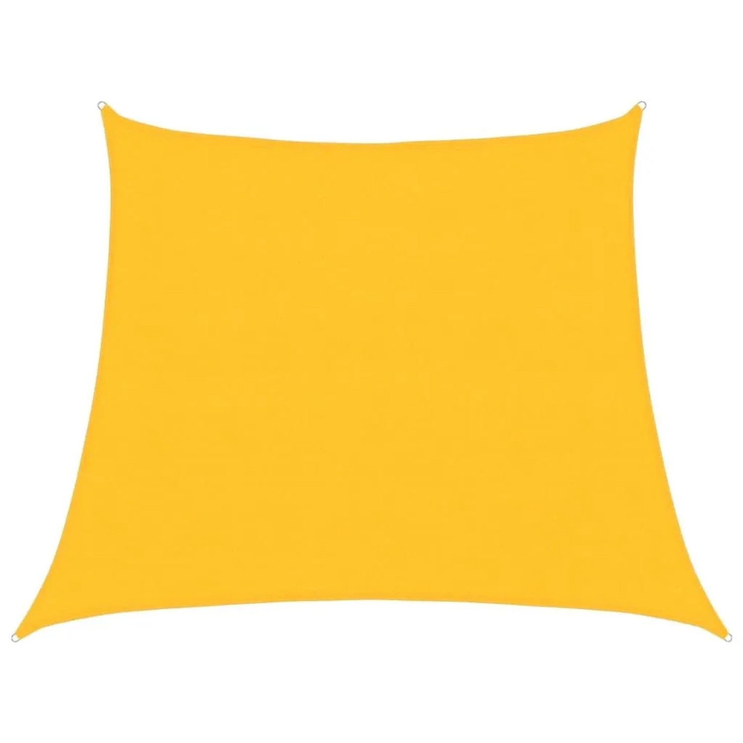 Furnicato Sonnensegel 160 G M² Gelb 3 4x3 M Hdpe