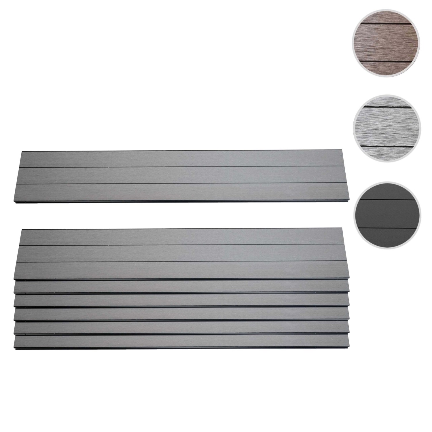 MCW 7er Set Latten Für WPCSichtschutz Savoie Bretter Windschutz Ca