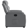 vidaXL Relaxsessel mit Aufstehhilfe Grau Kunstleder 3205045_10