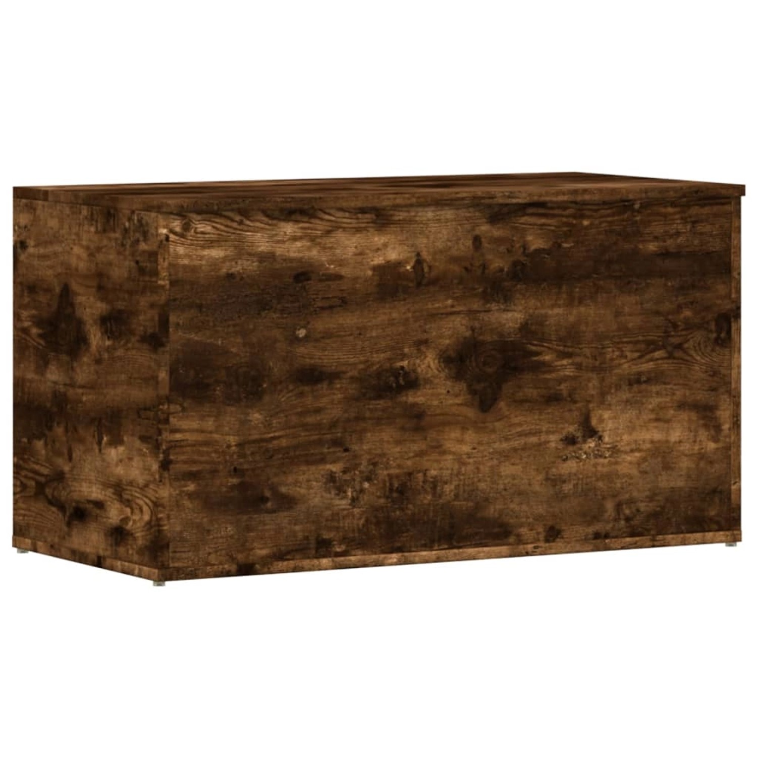 vidaXL Aufbewahrungstruhe Räuchereiche 84x42x46 cm Holzwerkstoff