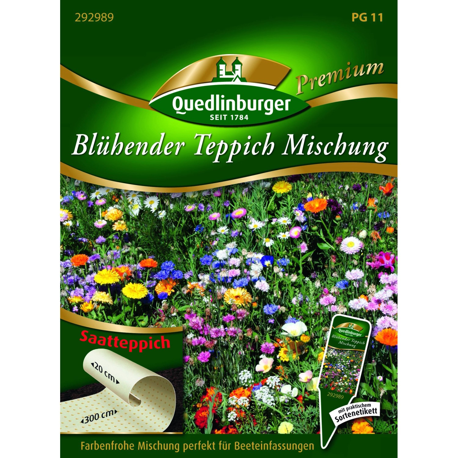 Quedlinburger Saatteppich Blühender Teppich ''Mischung'' günstig online kaufen