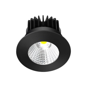 Arcchio LED Einbaustrahler Lirin 10017664 Modern in Schwarz aus Aluminium 1-flammig Wohnzimmerleuchte