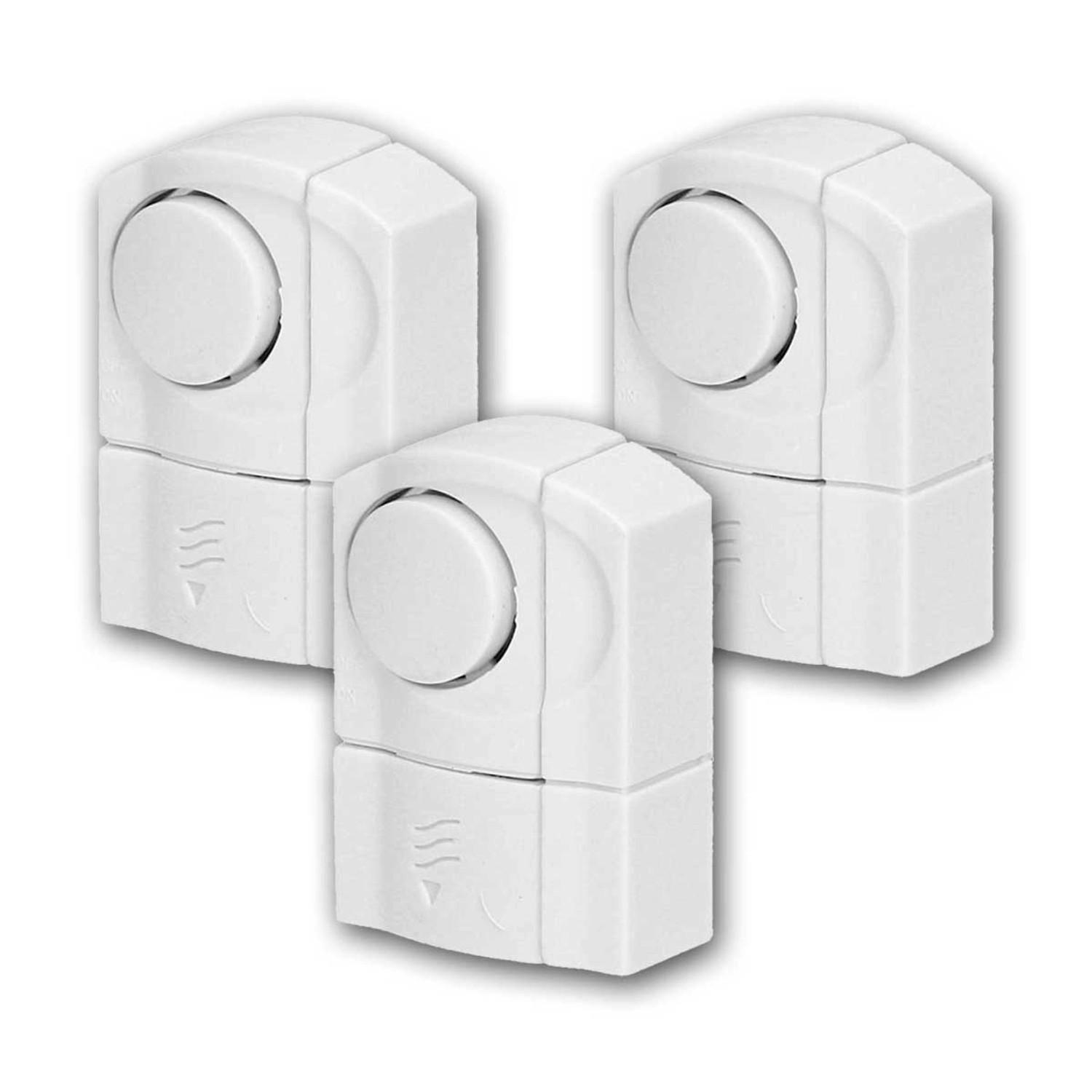 Virone 3er Set Mini-Alarm Für TürFenster Magnetkontakte