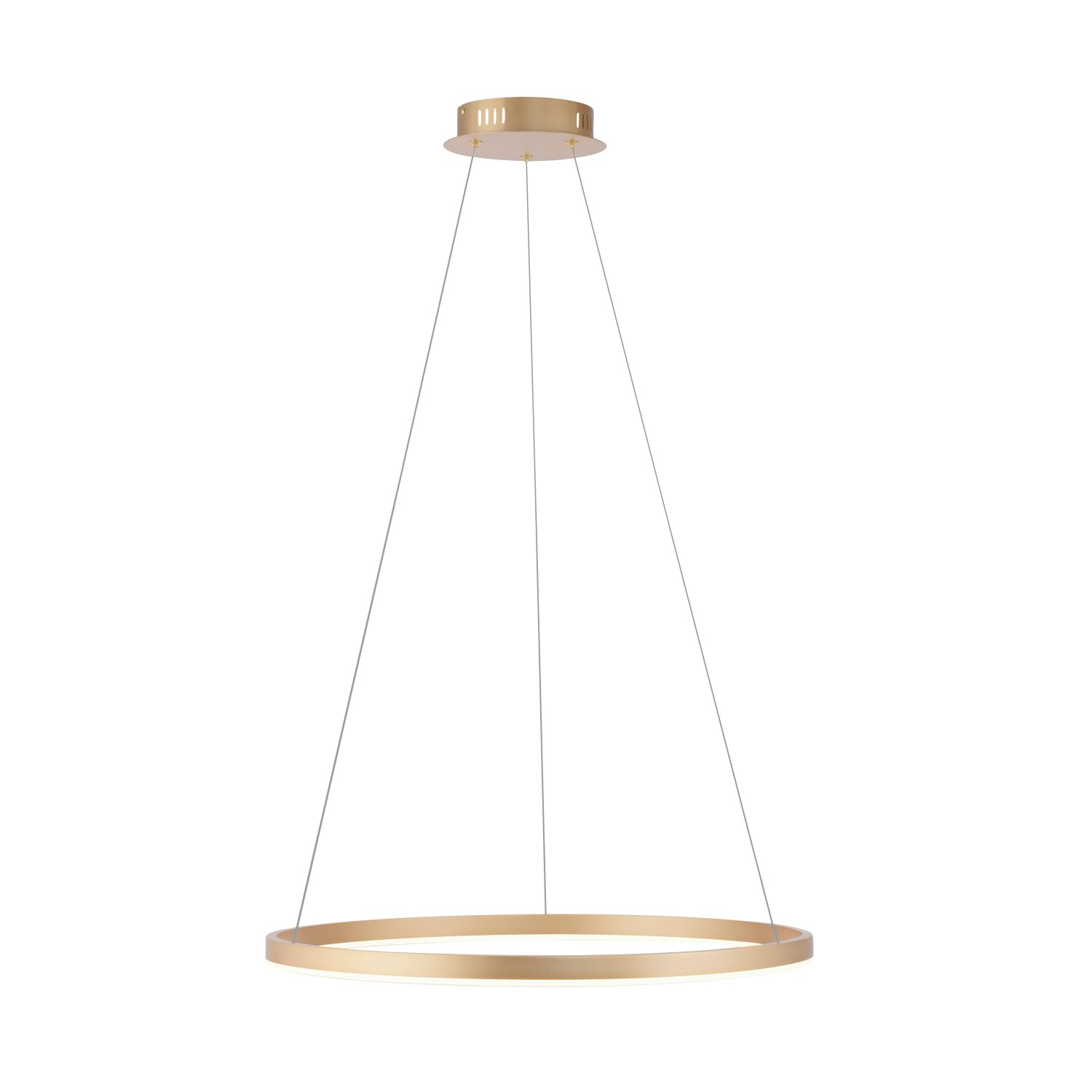 Just Light Pendelleuchte Ritus Messing Matt Ø 60 cm günstig online kaufen