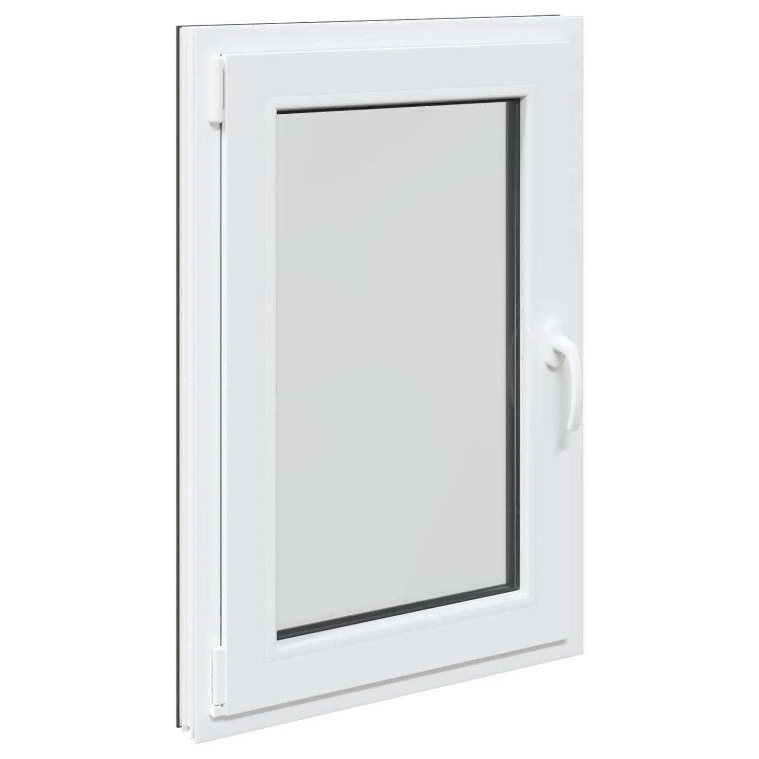 vidaXL Kellerfenster RISOR Anthrazit 60 x 100 cm PVC und Glas 42047277