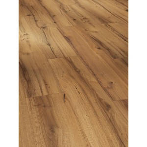 Parador Laminat Basic 400 Eiche History, wasserfest, 8mm stark. Holzbodenoptik mit Fugen.