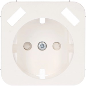 Weißer ProCharge Steckdoseneinsatz Reflex SI mit USB-A Anschlüssen.