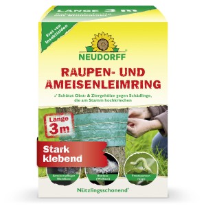 Neudorff Raupen- und Ameisenleimring 3 m, insektizidfrei zum Schutz von Bäumen vor Schädlingen.