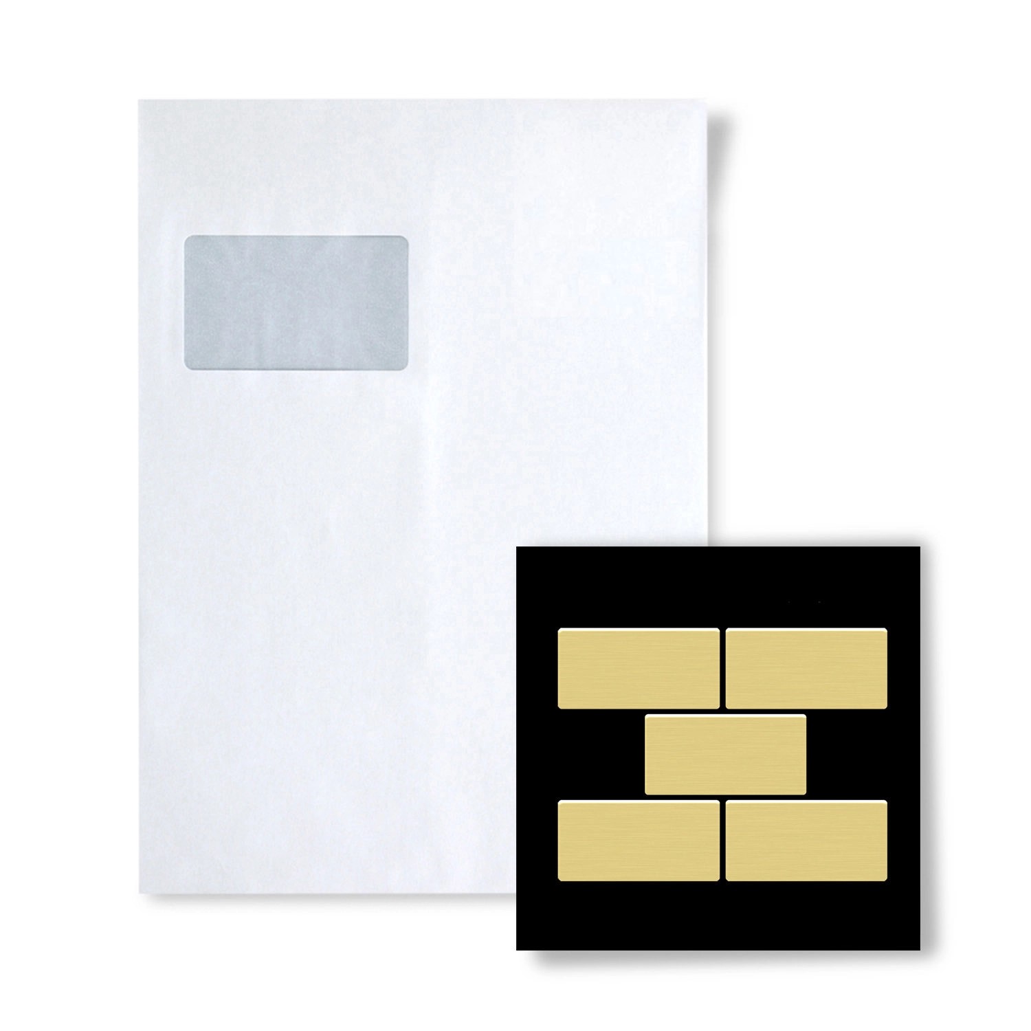 ALLOY Mosaik MUSTER S-House-BM House Messing Gewalzt günstig online kaufen