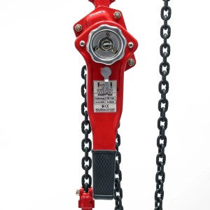 Wiltec Kettenzug 750Kg 0,75T 1,5M Flaschenzug Hebezug Seilzug Kran Handkran