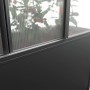 Biohort Florentina Gewächshausaufsatz für Hochbeet, dunkelgrau-metallic, Detailansicht.
