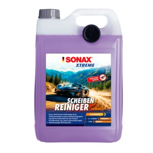 Kanister Sonax Scheibenreiniger Xtreme Sommer, 5 Liter, gebrauchsfertig für klare Sicht im Auto.
