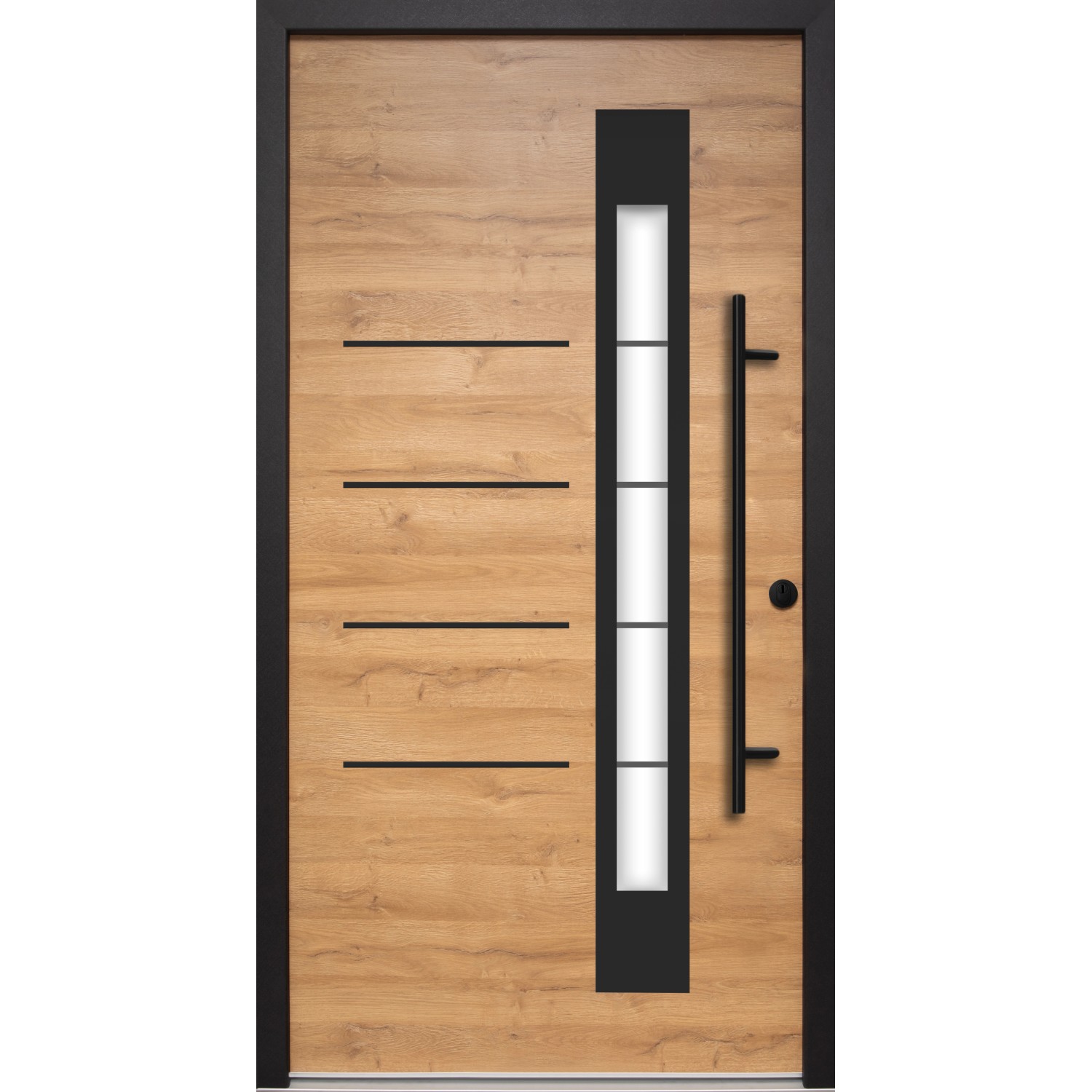 Splendoor Sicherheitshaustür Thermospace Berlin Prime RC2 100 cm x 210 cm R günstig online kaufen