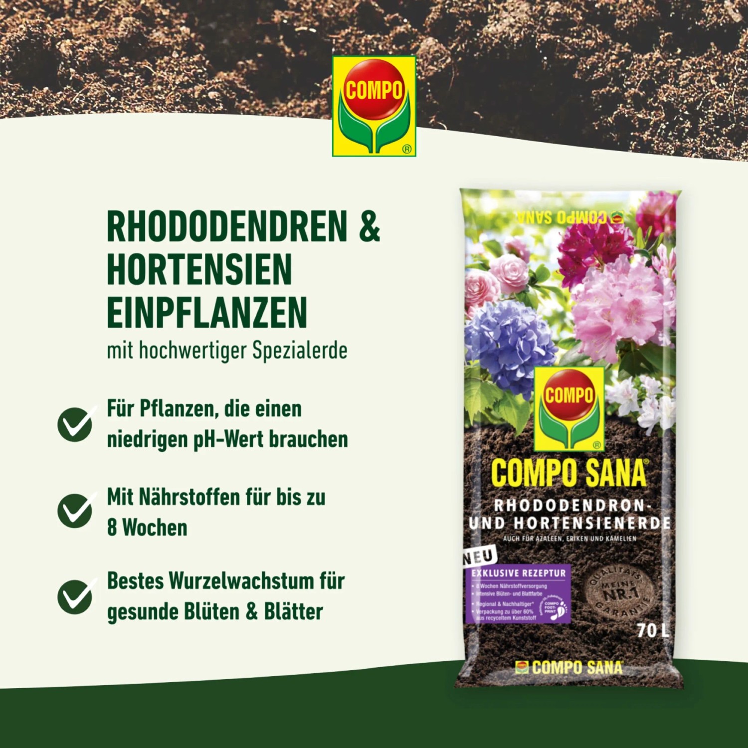 Compo Sana Rhododendronerde 1 x 20 l_3
