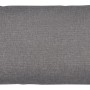 Dekokissen in Dunkelgrau, 30x50 cm, aus Polyester. Ideal für Wohnzimmer und Schlafzimmer.