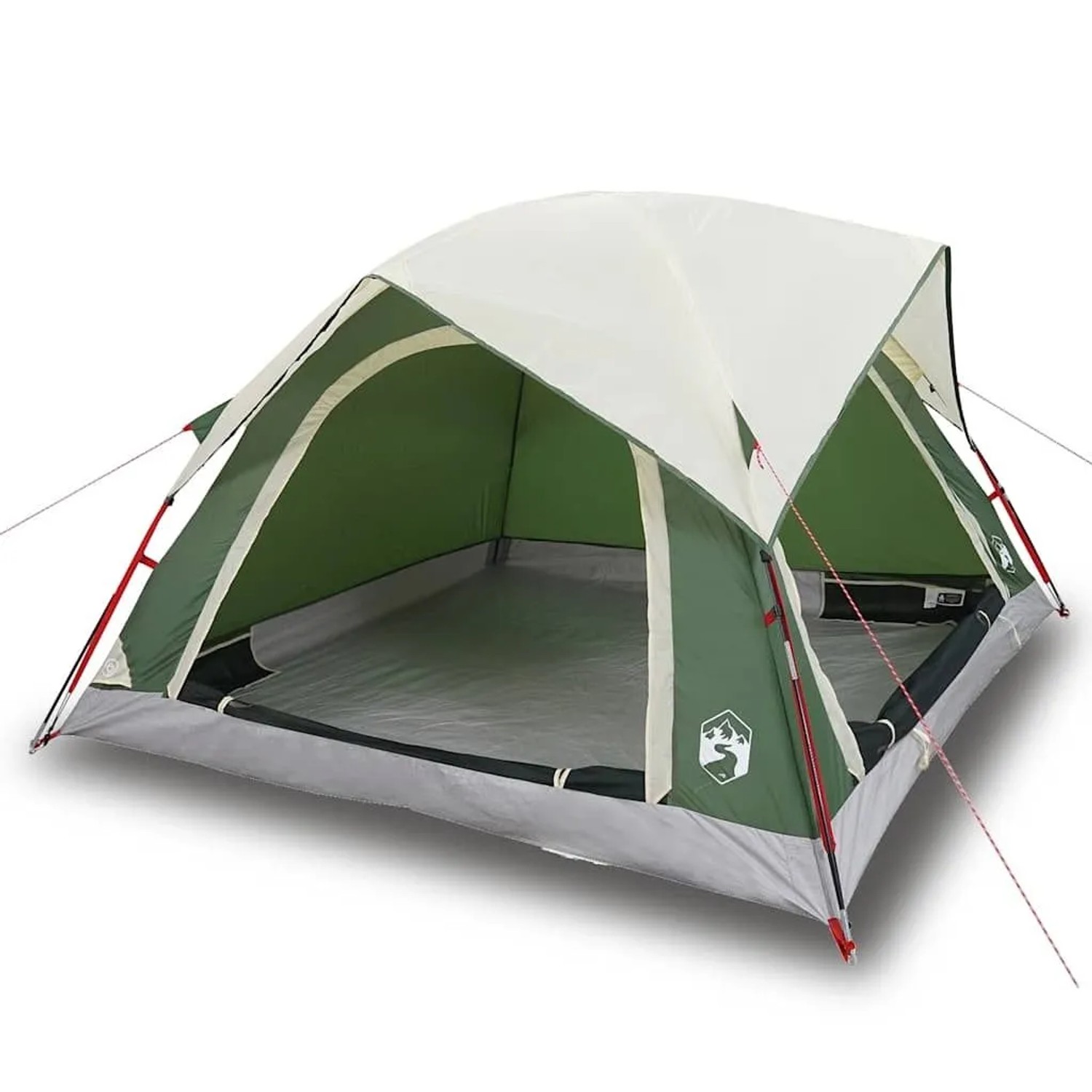 Furnicato Campingzelt Kabinenzelt Grün 218 X 218 X 135 Cm