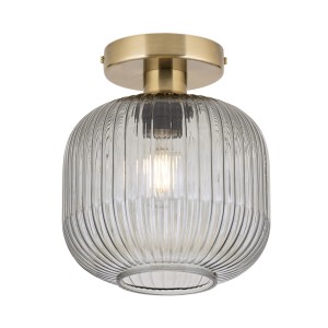 Orion Leuchten Deckenleuchte Carneval Ø 20 cm Bronze Rauch