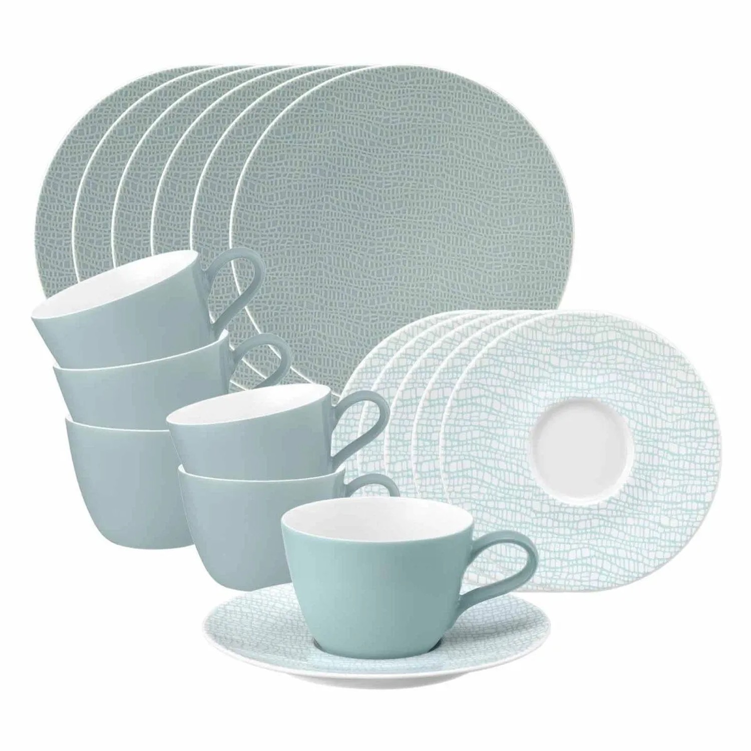Seltmann Weiden Life Fashion Kaffeeservice 18-teilig Green Chic