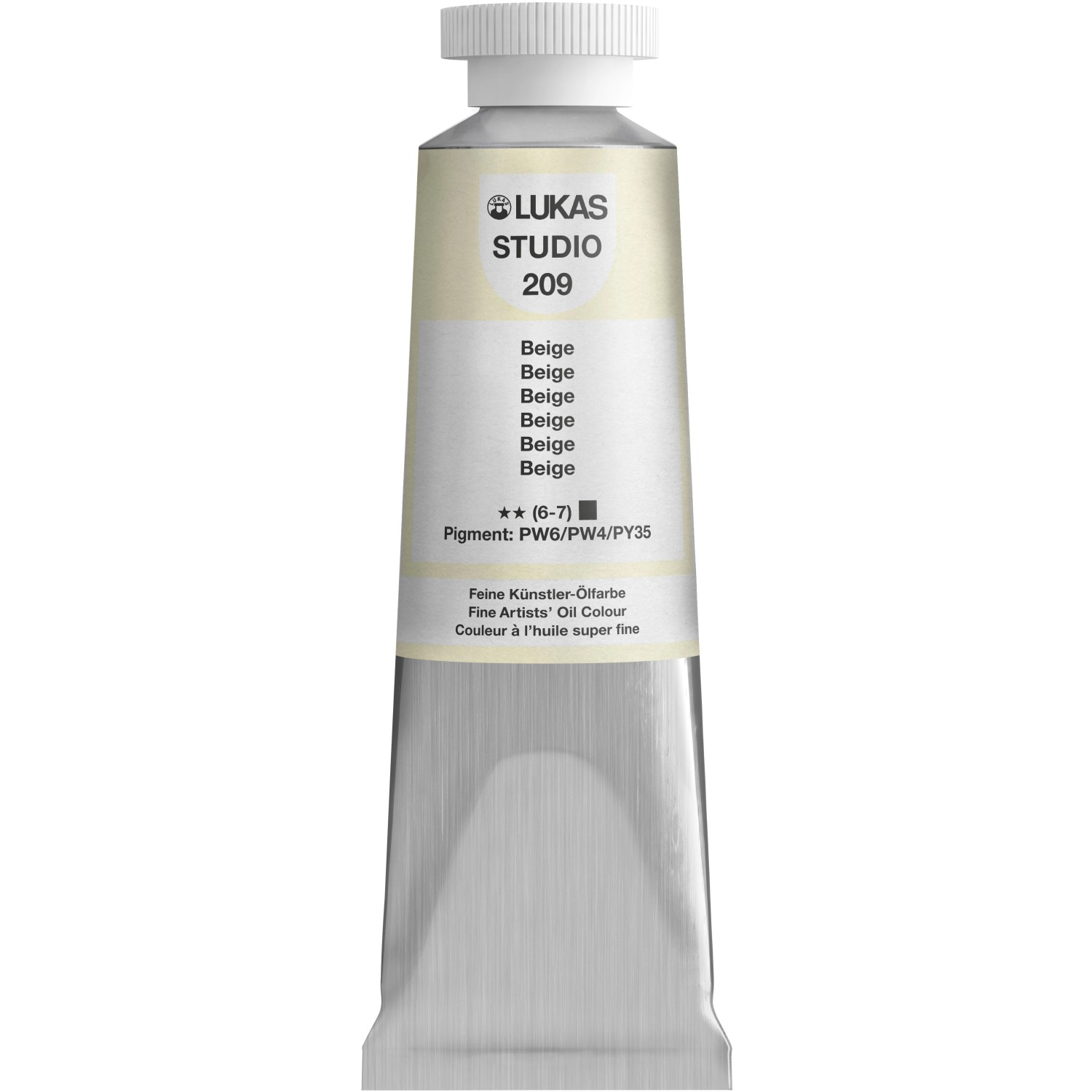 Lukas Studio Ölfarbe 37 ml Premium-Qualität Beige