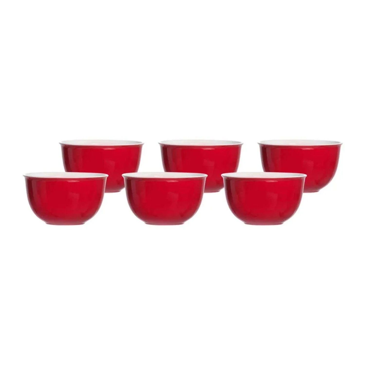Ritzenhoff & Breker DOPPIO Müslischalen 14 cm 6er Set Rot