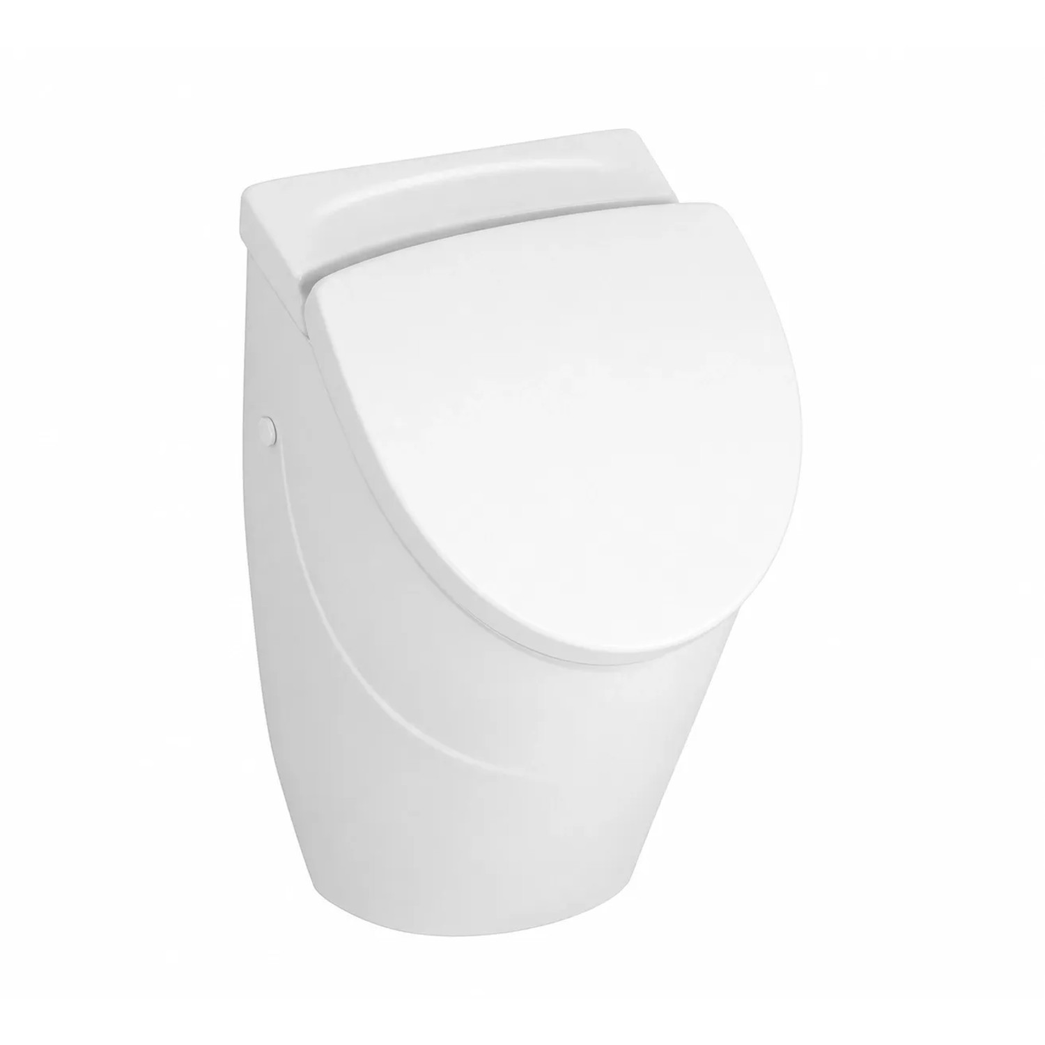 VILLEROY & BOCH Pissoir Absaug Urinal O.NOVO Keramik mit Deckel Weiß