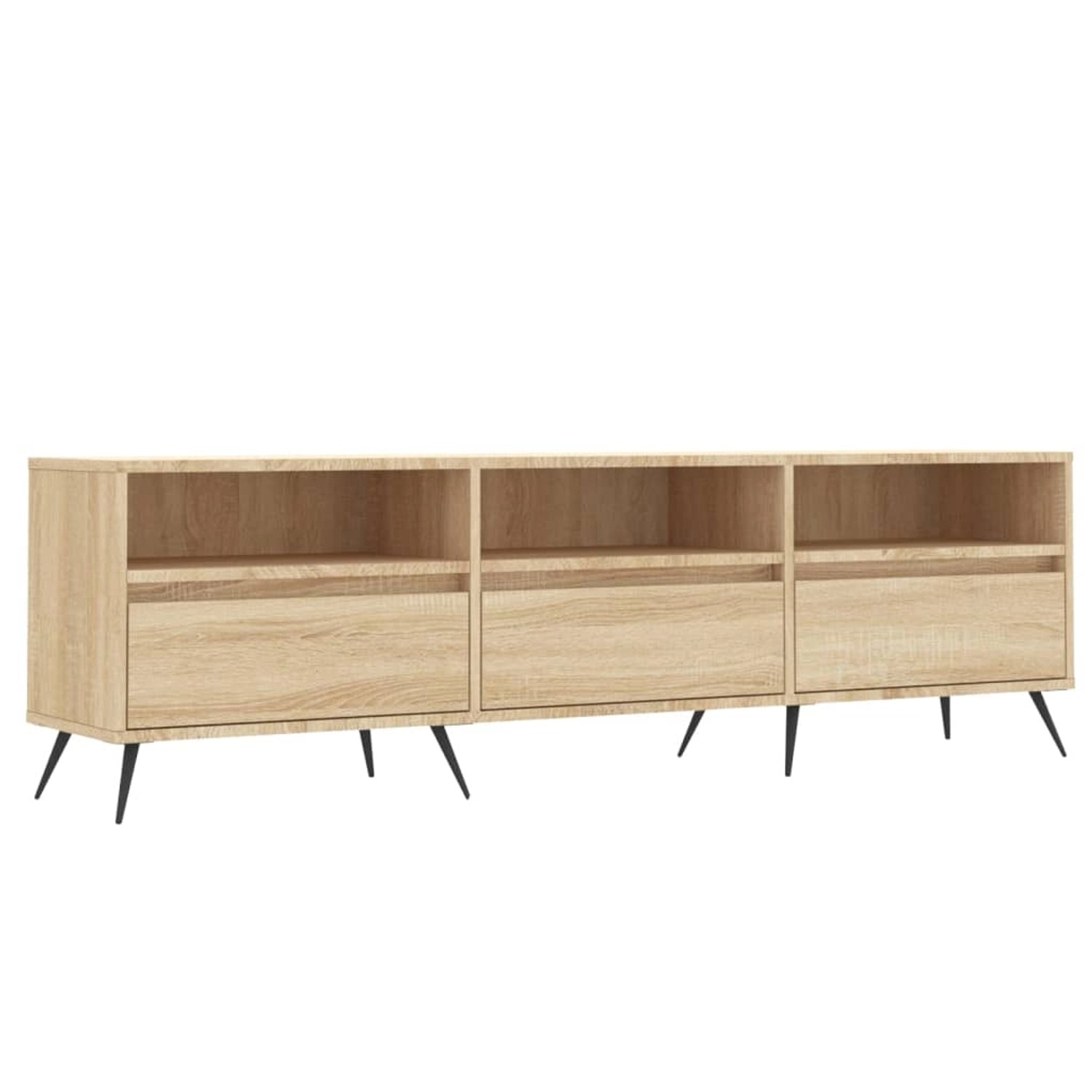 vidaXL TV-Schrank Sonoma-Eiche 150x30x44,5 cm Holzwerkstoff 831255 günstig online kaufen