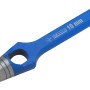 Blaues LUX Locheisen 10 mm Comfort aus Stahl für Löcher in Teppich, Pappe, Kork.
