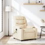 vidaXL Massagesessel Creme Stoff 374164_2
