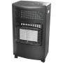 Schwarzer TroniTechnik Gasheizer 4.2 kW mit drei Heizstufen und Schutzgitter.