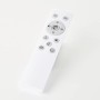 Fernbedienung für Brilliant LED-Deckenleuchte Leonie, weiße Kunststofffernbedienung.