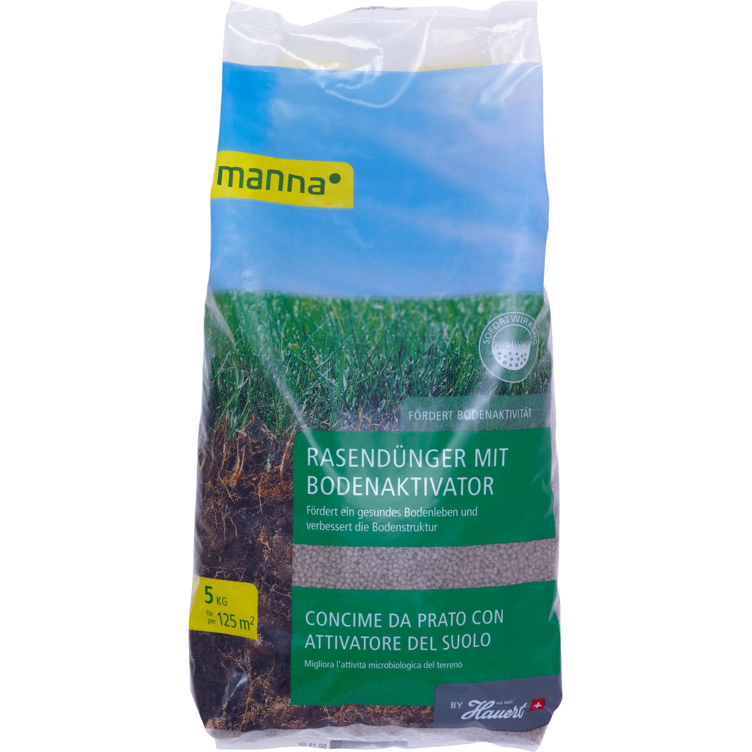 Manna Rasendünger mit Bodenaktivator 5 kg